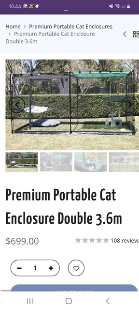 cat enclosure gumtree